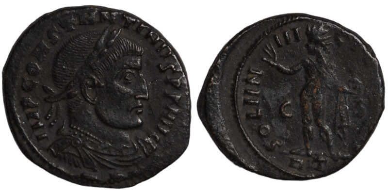 Constantinus I. (307-337 AD). Follis. (20mm, 3,67g) Antioch. Obv: CONSTANTINVS A...