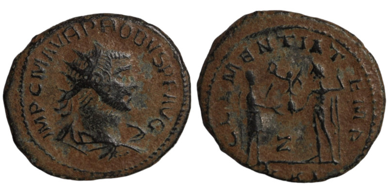 Probus. (276-282 AD). Æ Antoninian. (21mm, 3,41g) Antioch. Obv: IMP C M AVR PROB...