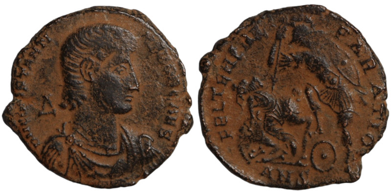 Constantinus II. (351-354 AD). Follis. (22mm, 4,95g) Antioch. Obv: D N CONSTANTI...