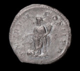 219 d.C. Heliogábalo (219-220 d.C). Roma. Antoniniano. Ae. 5,74 g. IMP ANTONINVS AVGB; Busto de Heliogabalo cuando era adolescente, togado, laureado y...