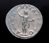 241-243 d.C. Gordiano III (238-244 d.C). Roma. Antoniniano. RIC IV Roma 83. Ve. 3,48 g. IMP GORDIANVS PIVS FEL AVG;Busto de emperador con corona radia...