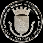 1971. Puerto Rico. TRANSFER OF SAN JUAN. Ag. Encapsulada por NGC en MS 67 DPL. FDC. Est.400.