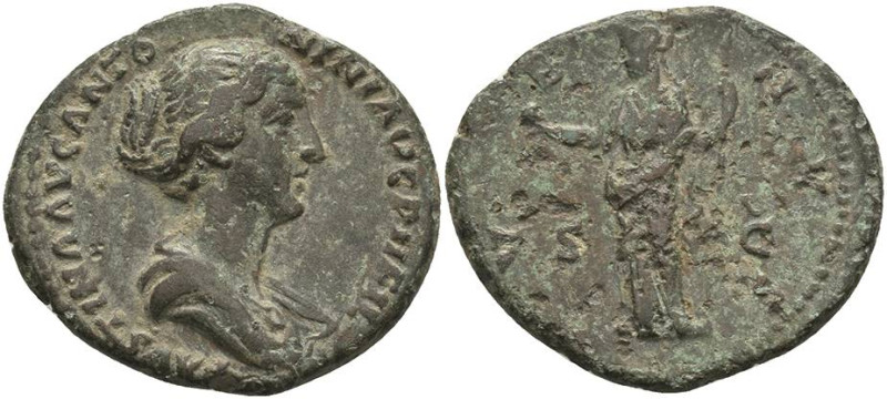 Antike Römer
Münzen Römische Kaiserzeit Antoninus Pius für Faustina II, 145-161...