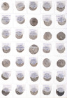 Antike Lots und Sammlungen antiker Münzen
 Sammlung von 34 römischen Denaren und Dupondien der 2. H. des 2. Jh. bis 1. H. des 3. Jh. und einem Subaer...