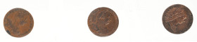 Münzen des Römisch Deutschen Reiches
 Kleinlot mit 3 Ausgaben, 2 Stücke unter Maria Theresia 1777 (6,54 g.), 1778 (7,07 g.), ein Stück unter Franz II...