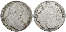 Deutschland bis 1800 Bayern Herzogtum
 Taler, 1774, Maximilian III. Joseph, Hahn 330, justiert, ss.