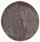 Deutschland bis 1800 Zellerfeld Stadt
 Zinnimitat eines Lösers zu 3 Talern (76,0 mm) 1665 nach dem Modell der Münzstätte Zellerfeld (Ausbeute der Har...