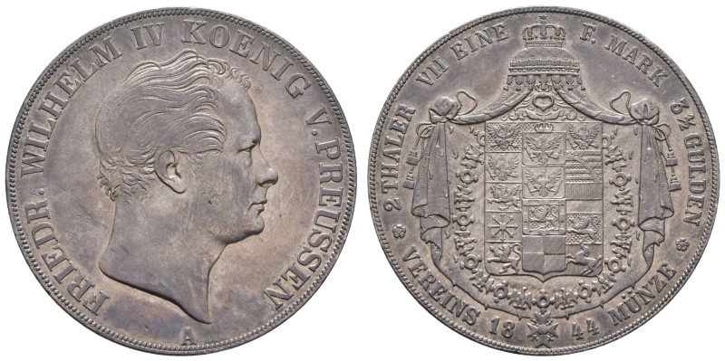 Deutschland 1800-1871 Preussen
 Doppeltaler, 1844, Friedrich Wilhelm IV., AKS 6...