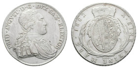 Deutschland 1800-1871 Sachsen
 Taler, 1802, Friedrich August III., IEC, Kahnt 1091, Schnee 1094, ss.