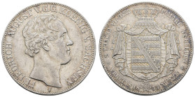 Deutschland 1800-1871 Sachsen
 Doppeltaler, 1854, Friedrich August II., AKS 94 J. 78, kl. Rf., ss-vz.