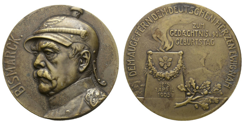 Medaillen Medaillen Deutschland nach 1900
 Otto von Bismarck, Bronzemedaille (D...