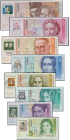 Banknoten Geldscheine Deutsche Bundesbank
 BRD, Satz 5 bis 1000 Deutsche Mark 1989 - 1991 (8 Werte), Ros. 296a, 292a, 298a, 293a, 294a, 295a, 301a, 3...