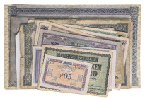 Banknoten Sammlungen Papiergeld
 Interessanter Nachlass Banknoten und Notgeld in Pralinen- und Zigarenschachteln, mit Banknoten und Notgeld Deutschla...