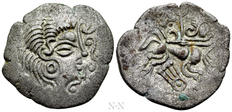 WESTERN EUROPE. Northwest Gaul. Coriosolites. Stater (1st century BC). 

Obv: ...