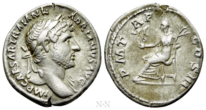 HADRIAN (117-138). Denarius. Rome. 

Obv: IMP CAESAR TRAIAN HADRIANVS AVG. 
L...