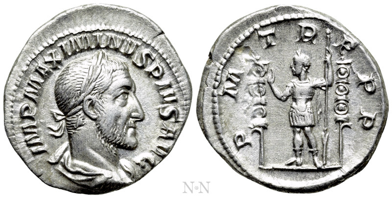 MAXIMINUS THRAX (235-238). Denarius. Rome. 

Obv: IMP MAXIMINVS PIVS AVG. 
La...