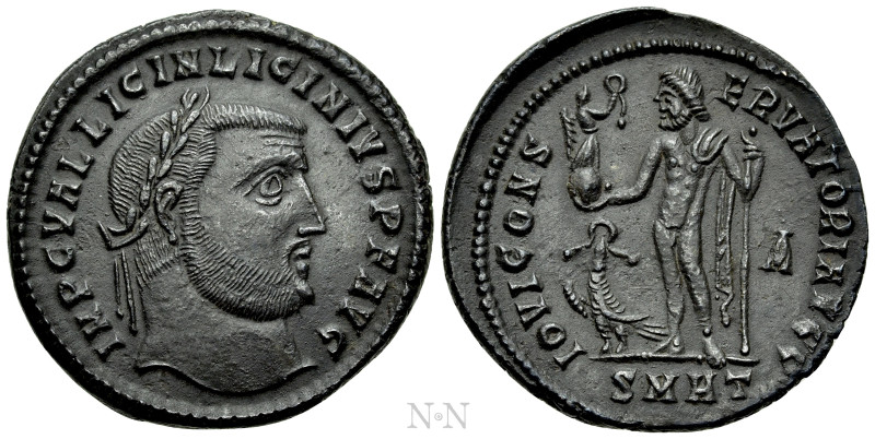 LICINIUS I (308-324). Follis. Heraclea. 

Obv: IMP C VAL LICIN LICINIVS P F AV...