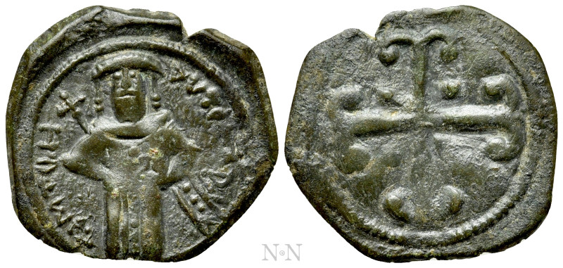 ANDRONICUS III PALAEOLOGUS (1328-1341). Ae Assarion. Constantinople. 

Obv: AV...