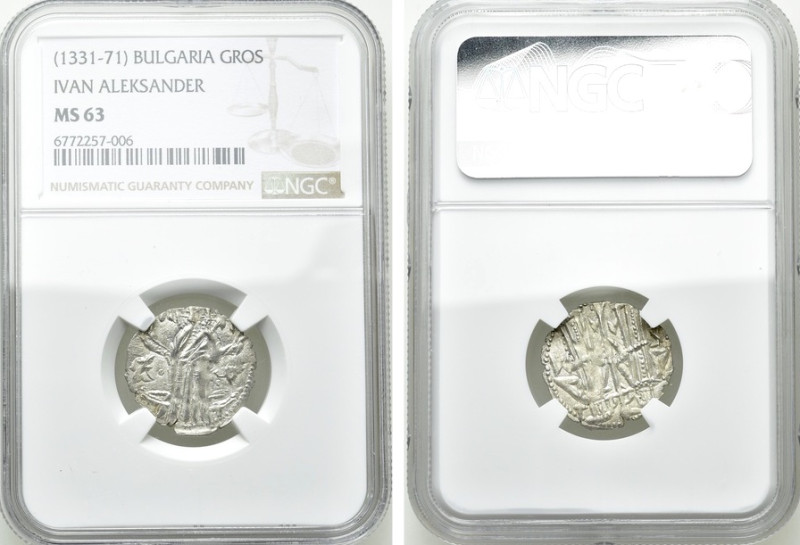 BULGARIA. Second Empire. Ivan Aleksandar (1331-1371). Groš. 

Obv: IC - XC. 
...