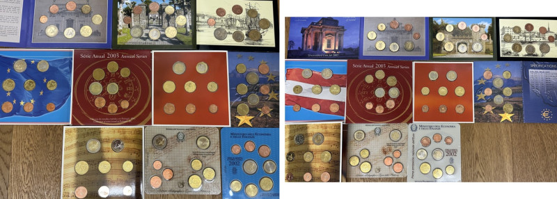 10 x EURO Coin Sets; Ireland, Austria etc. 

Obv: .
Rev: .

. 

Condition...