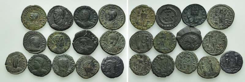 13 Coins of Rome, the Migration Period and the Byzantine Empire. 

Obv: .
Rev...