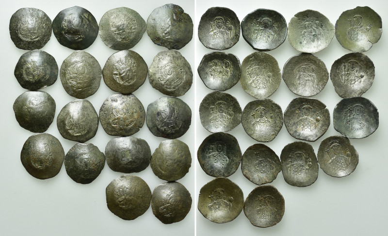 18 Byzantine Coins. 

Obv: .
Rev: .

. 

Condition: See picture.

Weigh...