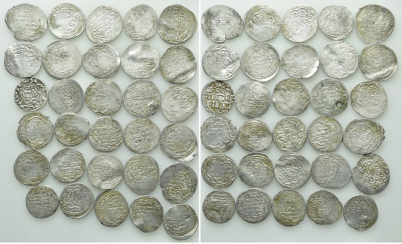 30 Islamic Dirhams. 

Obv: .
Rev: .

. 

Condition: See picture.

Weigh...