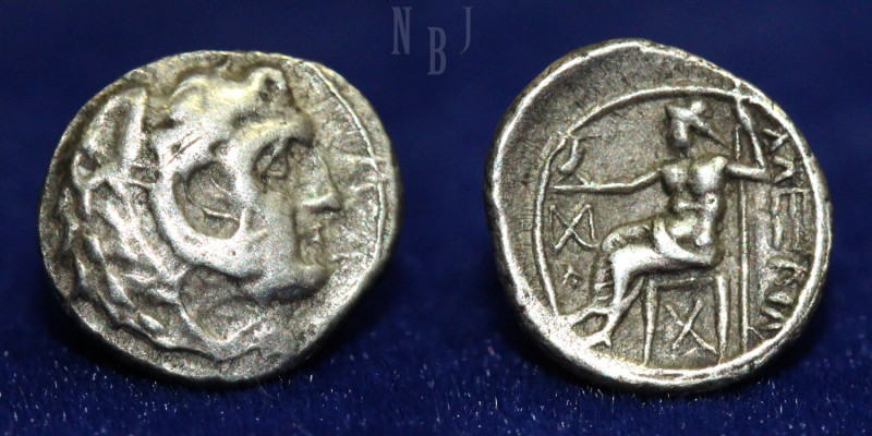 KINGS OF MACEDON: Alexander III 'the Great' (336-323 BC). AR Obols. Obv: Head of...