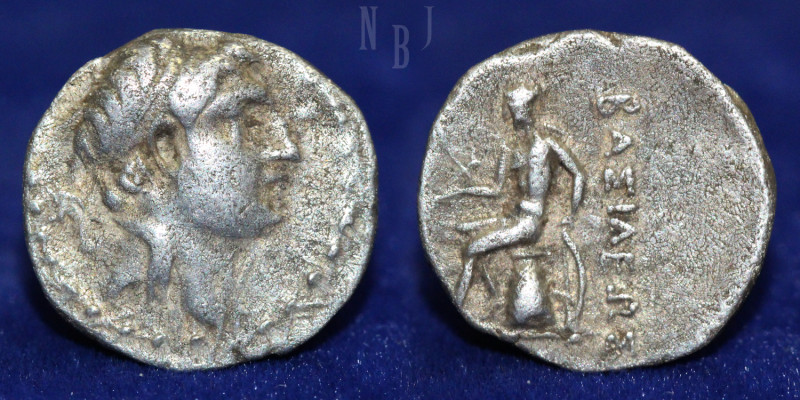 SELEUKID KINGS: Antiochos III 'the Great', 222-187 BC. AR Drachm. Diademed head ...