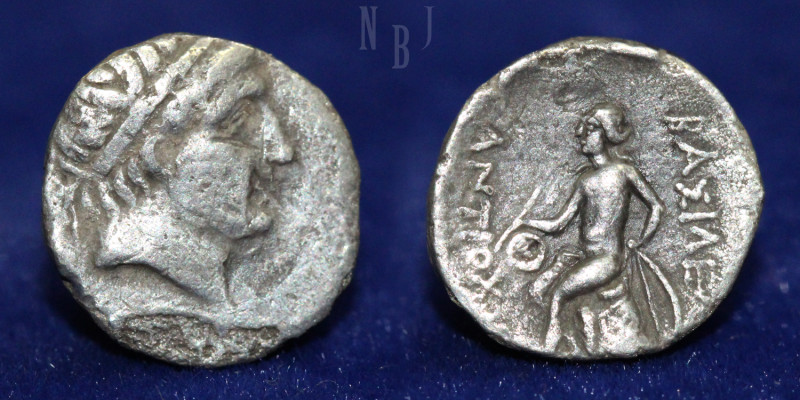 SELEUKID EMPIRE: Antiochos I Soter. 281-261 BC. AR Hemidrachm, Aï Khanoum mint. ...