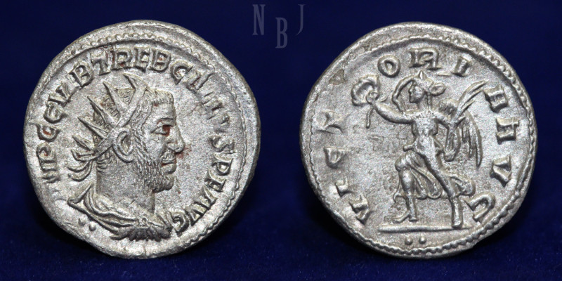 Roman Empire: Trebonianus Gallus, Antioch mint, A.D. 251- 253, AR Billon, Antoni...