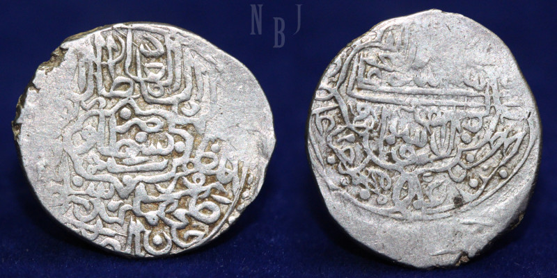 Safavids: Tahmasp I. (AH 930-984 / AD 1524-1576). AR Shahi, Unknown mint. (5.49g...