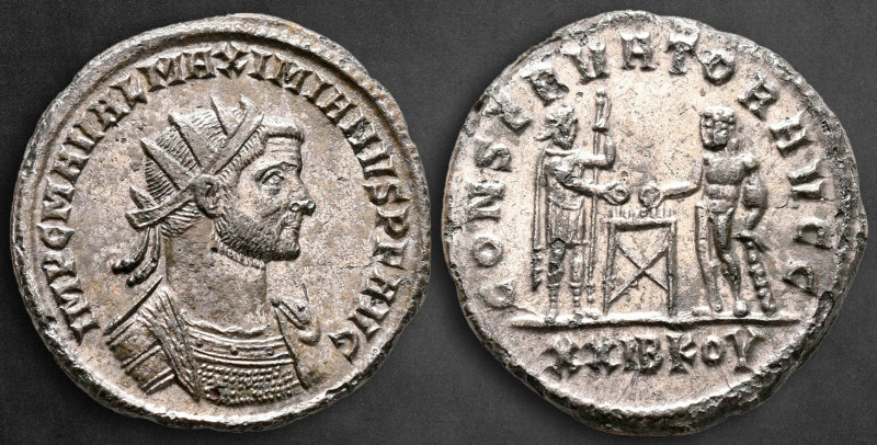 Maximianus Herculius AD 286-305. Struck AD 289-290. Siscia
Antoninianus Æ silve...