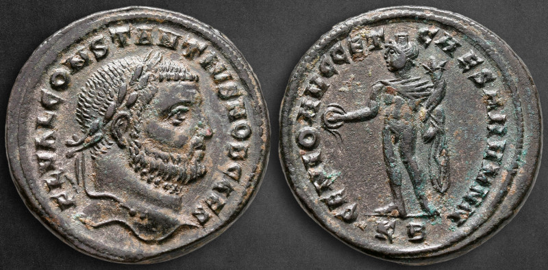 Constantius I Chlorus, as Caesar AD 293-305. Cyzicus
Follis Æ

27,66 mm, 10,1...