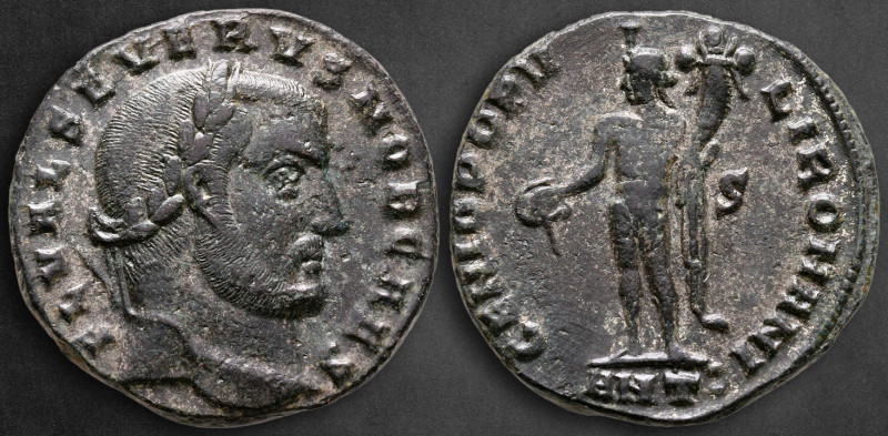 Severus II, as Caesar AD 305-306. Antioch
Follis Æ

26 mm, 8,09 g

FL VAL S...