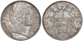 GERMANIA Baviera Ludwig I (1825-1848) Gulden 1844 - KM 414 AG (g 10,56)
FDC