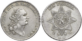 GERMANIA Hesse-Cassel Friedrich II (1760-1785) Tallero 1778 BR - KM 516 AG (g 23,27)
qSPL