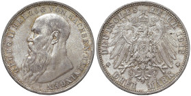 GERMANIA Saxe-Meiningen Giorgio II (1866-1914) 3 Marchi 1913 D - KM 203 AG (g 16,73)
FDC