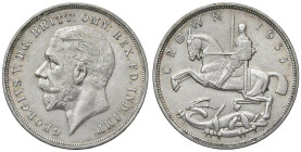 GRAN BRETAGNA Giorgio V (1910-1936) Corona 1935 An. XXV - KM 842a AG (g 28,29) 
M. di SPL