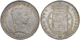 FIRENZE Ferdinando III di Lorena (1790-1801) Francescone 1795 - MIR 405/4 AG (g 27,40) R Magnifico esemplare.
qFDC