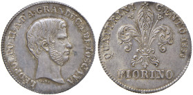 FIRENZE Leopoldo II di Lorena (1824-1859) Fiorino 1856 - Gig. 41 AG (g 6,90)
qFDC/FDC