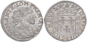 LOANO Violante Lomellini (1654-1737) Luigino 1666 - MIR 416/2 AG (g 1,57) RR
FDC