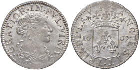 LOANO Violante Lomellini (1654-1737) Luigino 1667 - MIR 413/2 AG (g 2,18) R
qFDC