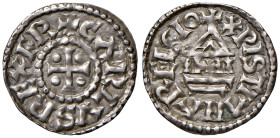 MILANO Carlo il grosso (879-881) Denaro - Biaggi 1386 (g 1,49) AG 
SPL+