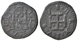 NAPOLI Carlo V d'Asburgo (1516-1556) Cavallo - Magl. 87 CU (g 1,64) Cerchietti nei quadri della croce potenziata.
MB+/qBB