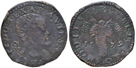 NAPOLI Filippo II d'Asburgo (1554-1598) Tornese 1579 - Magl. 99 CU (g 7,93) RRRRR
MB+/qBB
