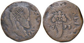 NAPOLI Filippo II d'Asburgo (1554-1598) Tornese 1598 - Magl. 153 CU (g 6,46)
MB-BB