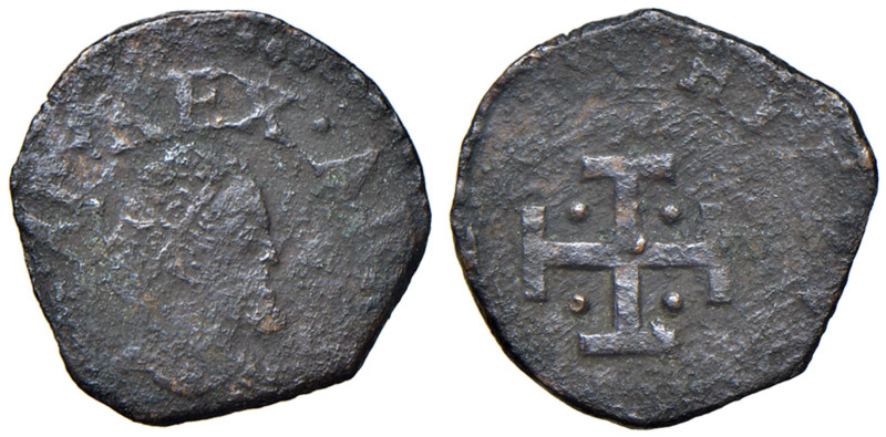 NAPOLI Filippo II d'Asburgo (1554-1598) Cavallo - Magl. 180 CU (g 1,00)
qBB