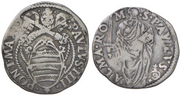Paolo IV (1555-1559) Giulio - Munt. 17 AG (g 2,75)
MB-BB