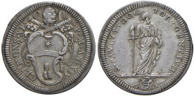 Clemente XI (1700-1721) Giulio An. XIV - Munt. 112 AG (g 3,03) R
qSPL